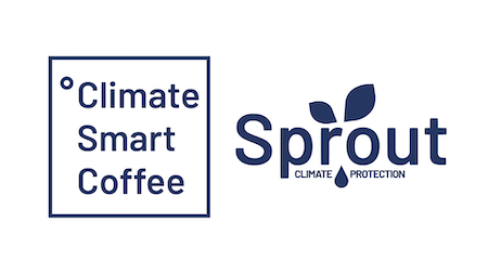Sprout, Inc and Climate Smart Coffee joint logo